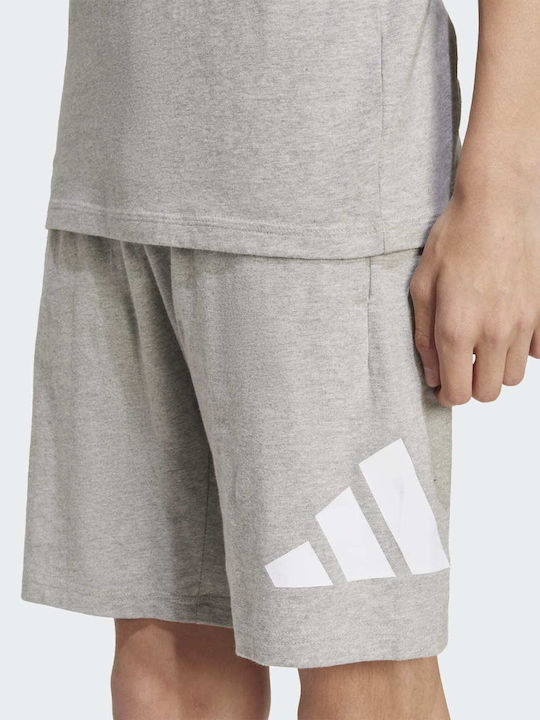 Kids' Athletic Shorts/Bermudas Medium Grey Heather/white