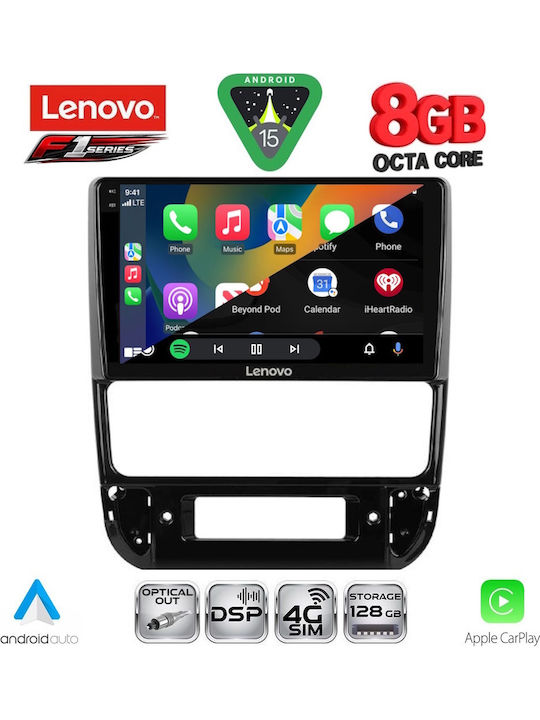 Lenovo Car Audio System for Peugeot 406 1998-2004 (Bluetooth/USB/WiFi/GPS/Apple-Carplay/Android-Auto) with Touch Screen 9"
