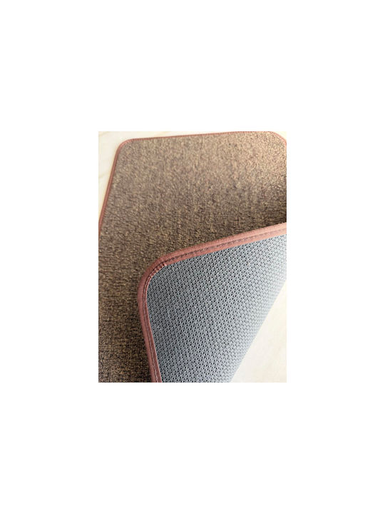 Chios Hellas Alba ΤΑ032 Küchenmatte für den Flur mit rutschfestem Unterlage Coffee 60x140εκ.