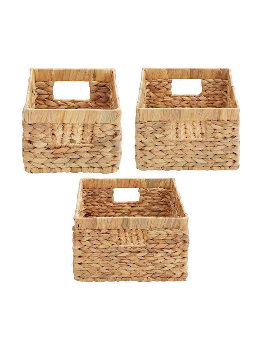 vidaXL Καλάθι Αποθήκευσης 40x30x18cm 3τμχ