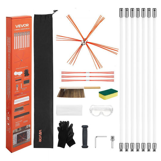 Vevor Metallic Chimney Cleaning Brush Square