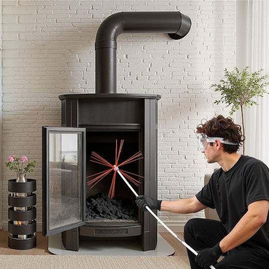 Vevor Metallic Chimney Cleaning Brush Square