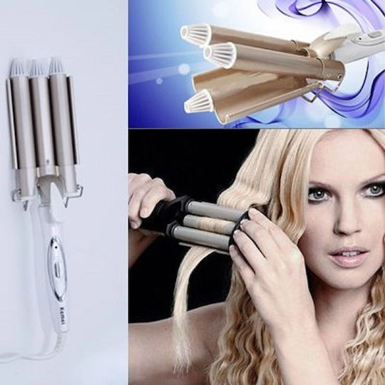 Kemei Hair Curling Iron 22mm 45W KM-1010
