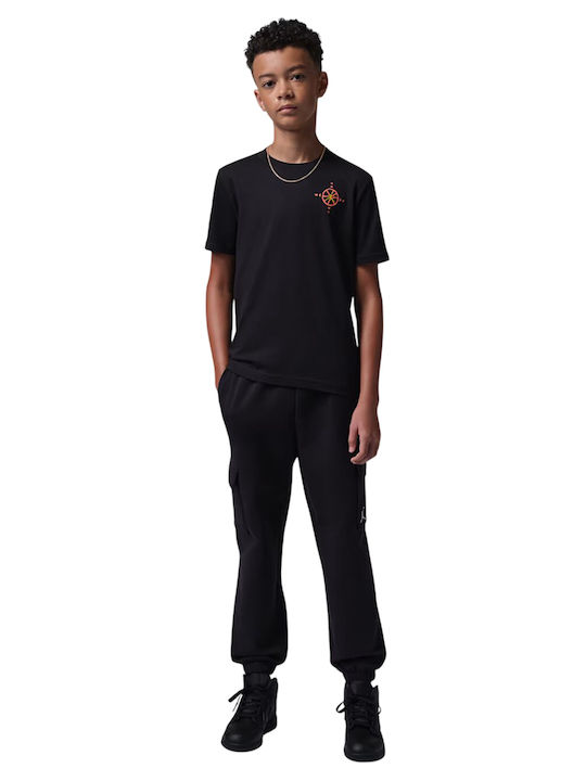Παιδικό T-shirt Μαύρο Jumpman