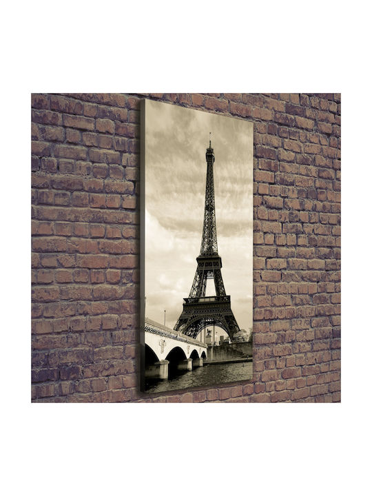 Tablou Artistic De Perete Pânză Turnul Eiffel Paris 50x125 Cm