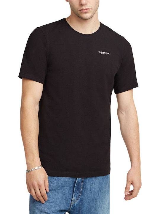 Base T-shirt Μαύρο