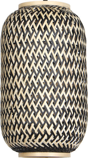 Keskor Pendant Light Black with Socket E27 22x22x42cm