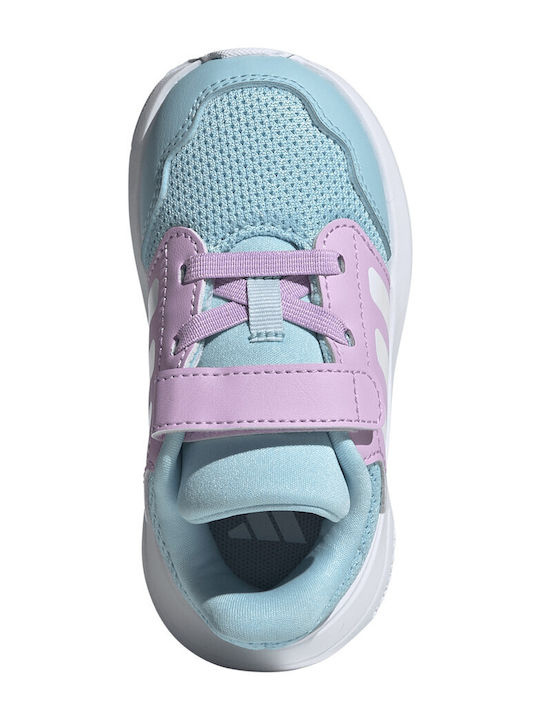 Tensaur Run 3.0 El Kids Sports Shoes Running with Hoop & Loop Closure Light Blue