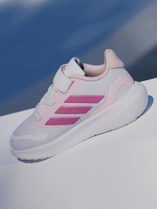 Runfalcon 5 El I Kids Sports Shoes Running with Hoop & Loop Closure Lilac