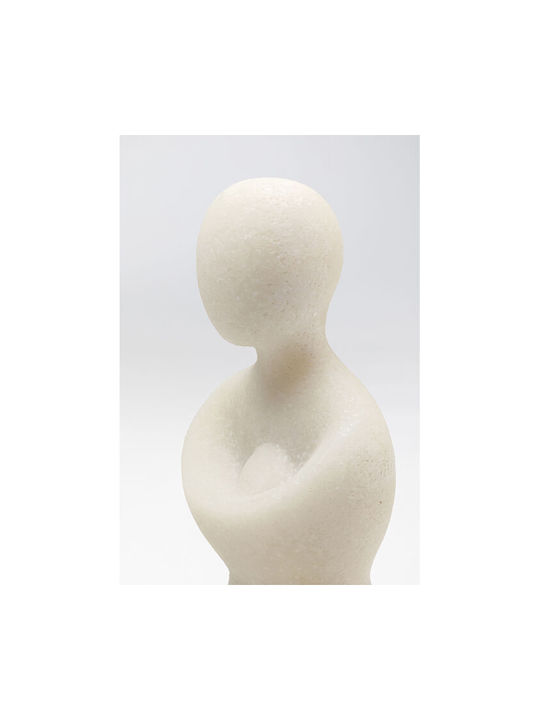 Διακοσμητικό Επιτραπέζιο Soft Woman Άσπρο 15,2x11,4x21,8 Εκ