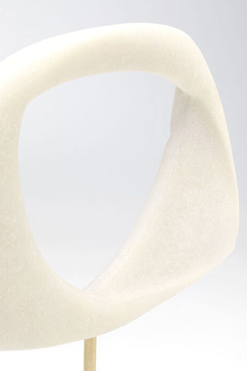 Διακοσμητικό Επιτραπέζιο Soft Shape Άσπρο 31x18x33 Εκ
