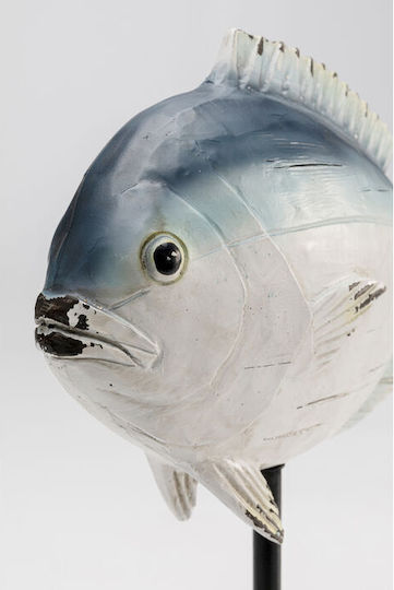Διακοσμητικό Επιτραπέζιο Fishy Κεραμικό Μπεζ 20*8*25εκ