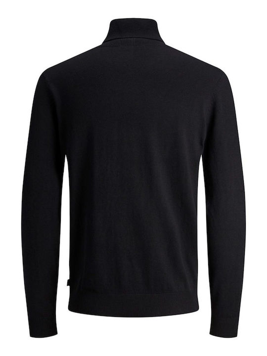 Langarm-Pullover Schwarz