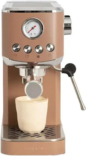 Create it! Thera Classic Compact Automatic Espresso Machine 1350W Pressure 20bar for Cappuccino Mocha