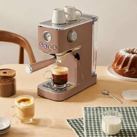 Create it! Thera Classic Compact Automatic Espresso Machine 1350W Pressure 20bar for Cappuccino Mocha