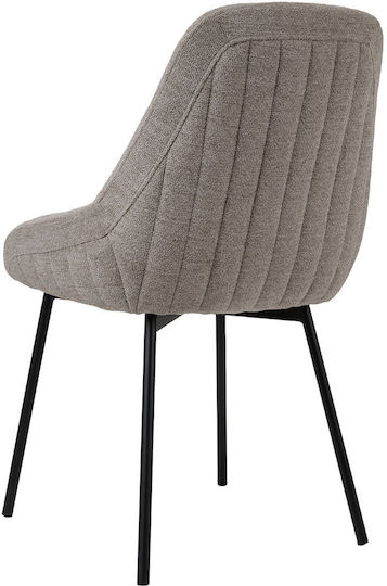 Riviera Dining Room Metallic Chair Grez 55x60x87cm