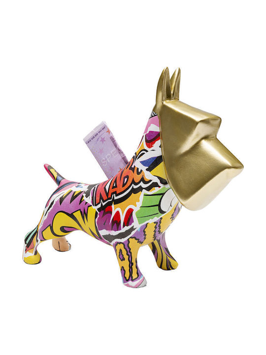 Kare Design Decorative Dog Polyresin 14.4x43.5x35.5cm 1pcs