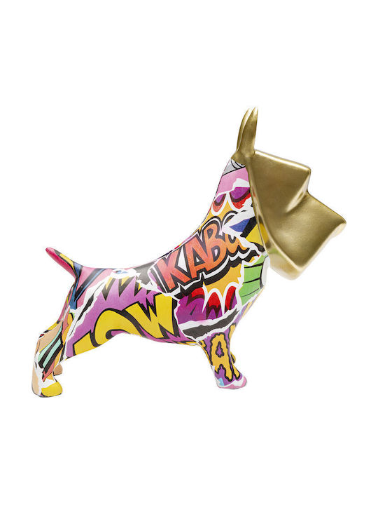 Kare Design Decorative Dog Polyresin 14.4x43.5x35.5cm 1pcs
