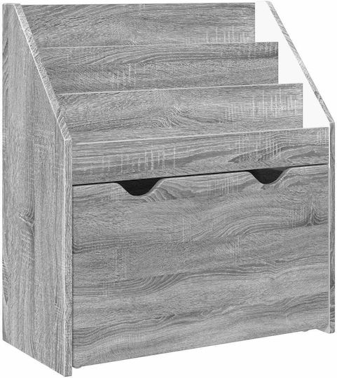 Bücherregal Boden Gray 60x29.5x69cm