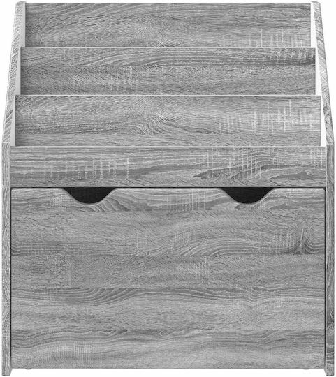 Bücherregal Boden Gray 60x29.5x69cm