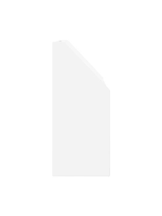 Kids Wooden Bookcase White 72.5x29.5x69cm