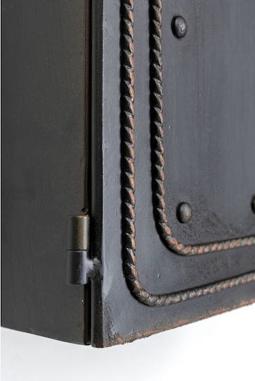 Kare Design Suport Chei de Perete Metalic 24x13x31cm