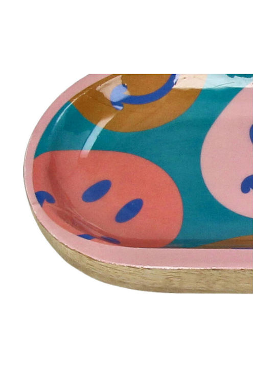 Decorative Platter Multicolour 42x12x2.5cm