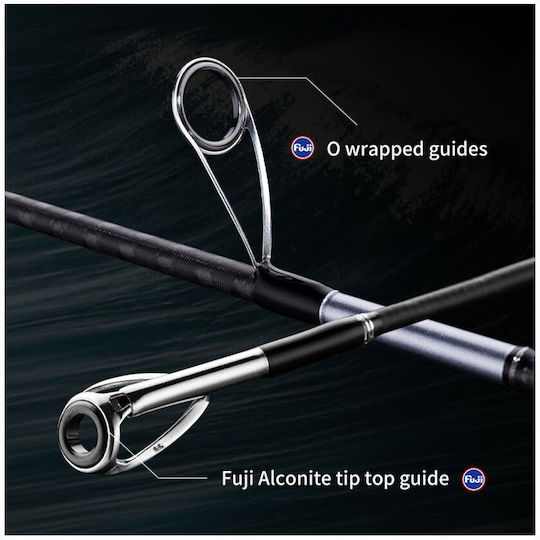 Ecooda Καλάμι Ψαρέματος για Spinning 2.59m 12-48gr