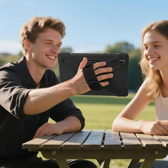 4Smarts Umschlag Rückseite Robust Schware (Samsung Galaxy Tab A11+) 541726