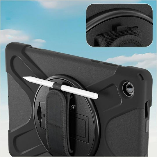 4Smarts Umschlag Rückseite Robust Schware (Samsung Galaxy Tab A11+) 541726