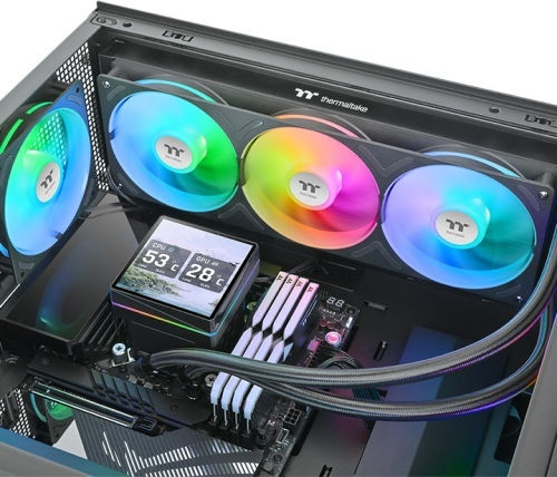 Thermaltake TH360 V3 Ultra ARGB Sync AIO v3 Υδρόψυξη AIO CPU με 3 Ανεμιστήρες 120mm