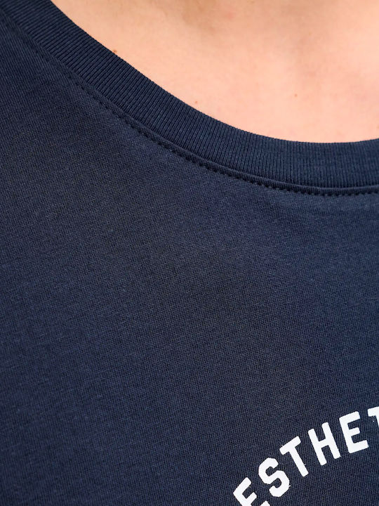 T-Shirt Marineblau