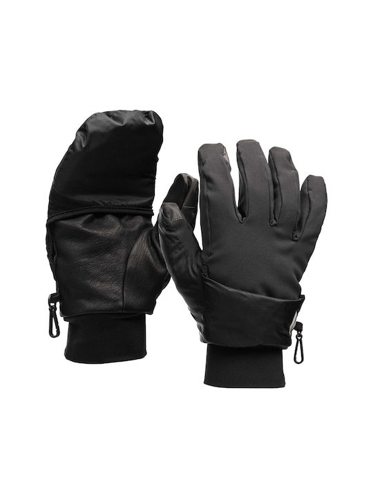 Black Diamond Softshell Ανδρικά Γάντια Σκι & Snowboard Μαύρα