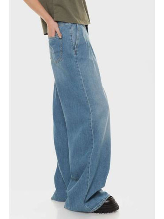 High Waist Women's Jean Trousers Denim
