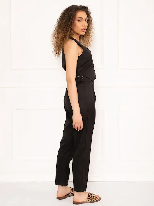 Women's Suit Vest Trousers Black Size S