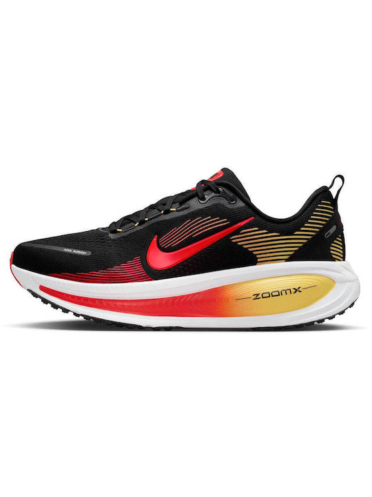Vomero Herren Sportschuhe Laufen Black / Light Crimson / Topaz Gold / Bright Crimson