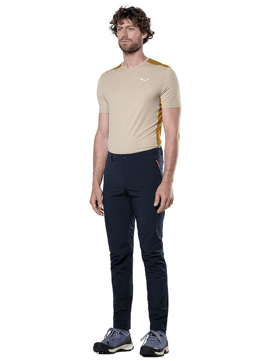 Salewa Puez Talveno Men's Hiking Long Trousers Blue