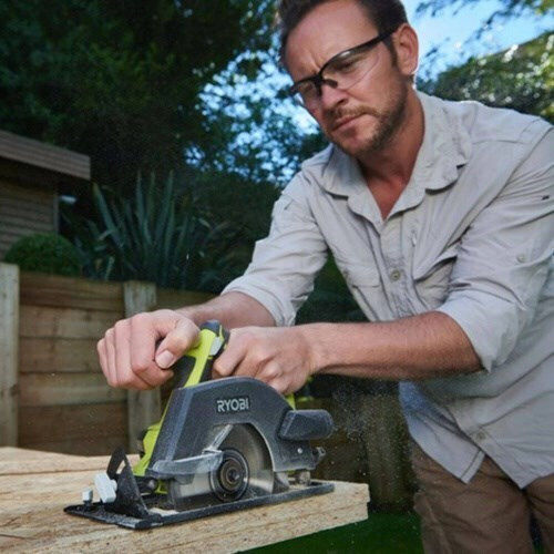 Ryobi 5133002628 Δισκοπρίονο 18V Solo με Σύστημα Αναρρόφησης