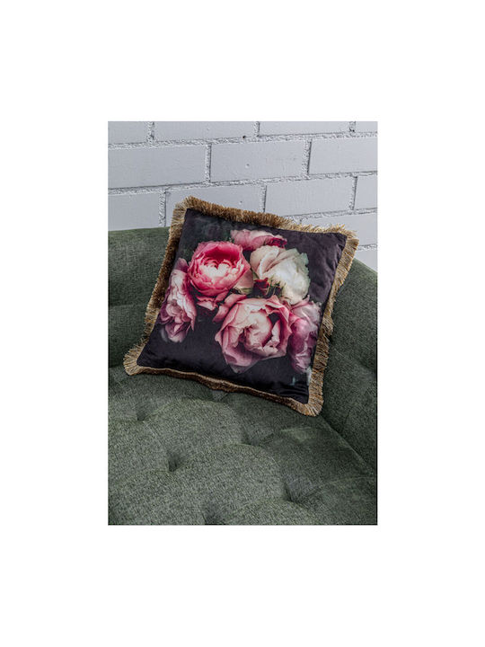 Kare Design Μαξιλάρι Καναπέ Blush Roses Πολύχρωμο 45x45εκ.