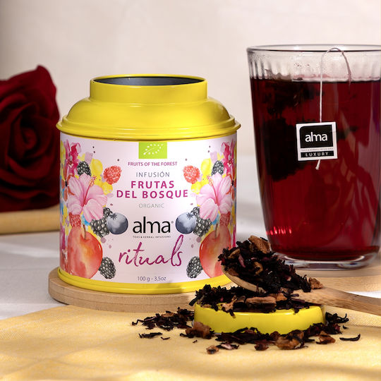 Organic Wild Berry Tea Alma Teas Rituals 100 G