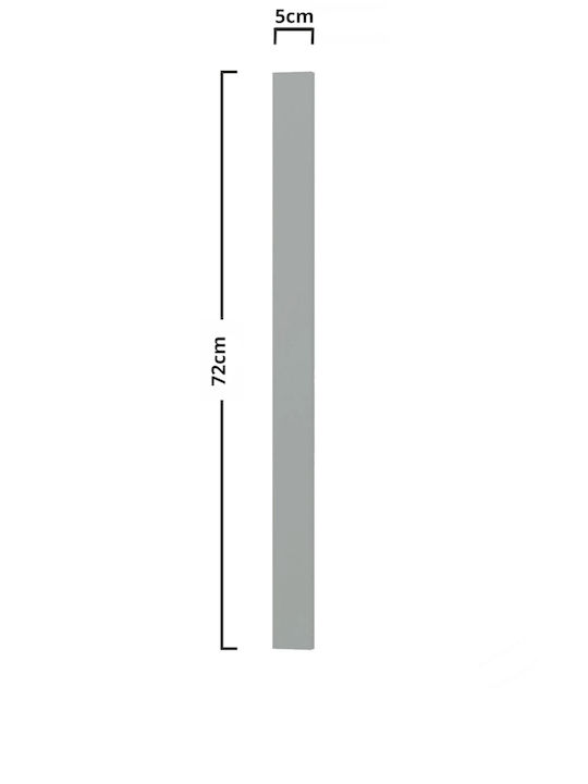 Alphab2b Modest από Μοριοσανίδα 72x5x1.6cm WP572M05