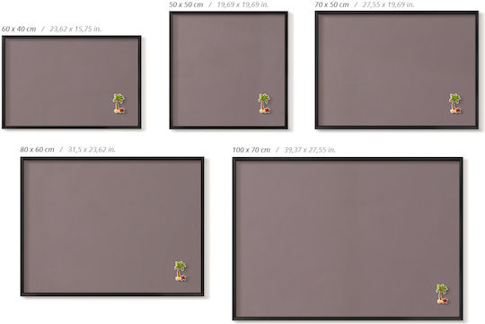 Tulup Πίνακας Μαγνήτη 60x40εκ