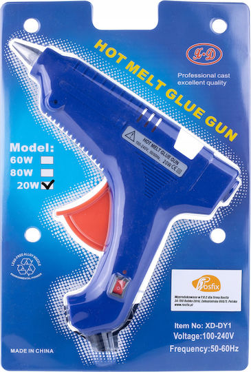 Rosfix O4DH-A3EU Heißklebepistole für Silikonstäbe 7mm
