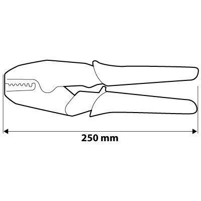 Neo Tools Terminal Crimping Pliers 250mm Crimping Press (Length 250mm)