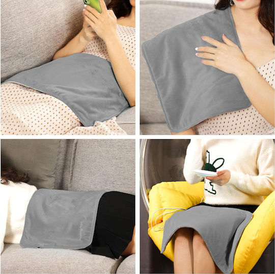 General Use Heating Pad Gray 30x50cm
