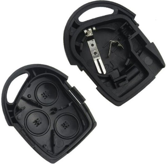 Carcasa Chei Auto 3 Butoane Ford Compatibil Focus Mondeo Fusion Fiesta