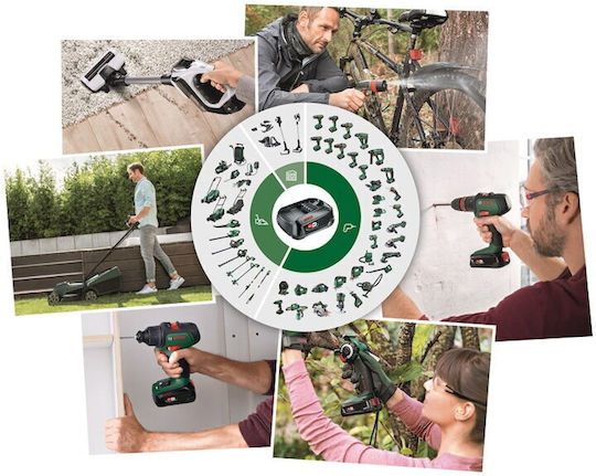 Bosch Universal-Sander 18V-10 Πολυτριβείο 18V Solo με Ρύθμιση Ταχύτητας και με Σύστημα Αναρρόφησης