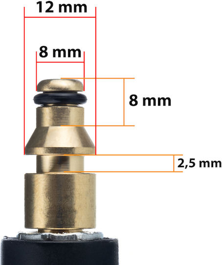Rosfix LKQZ-0055 Λάστιχο Αέρος 15m