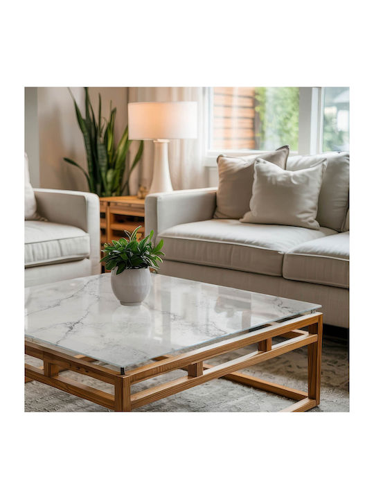 Tulup Möbeloberflächen Produkttyp Tischoberfläche Glas 60×60 cm