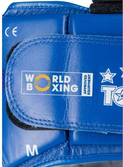 Adult Open Face Boxing Headgear Red